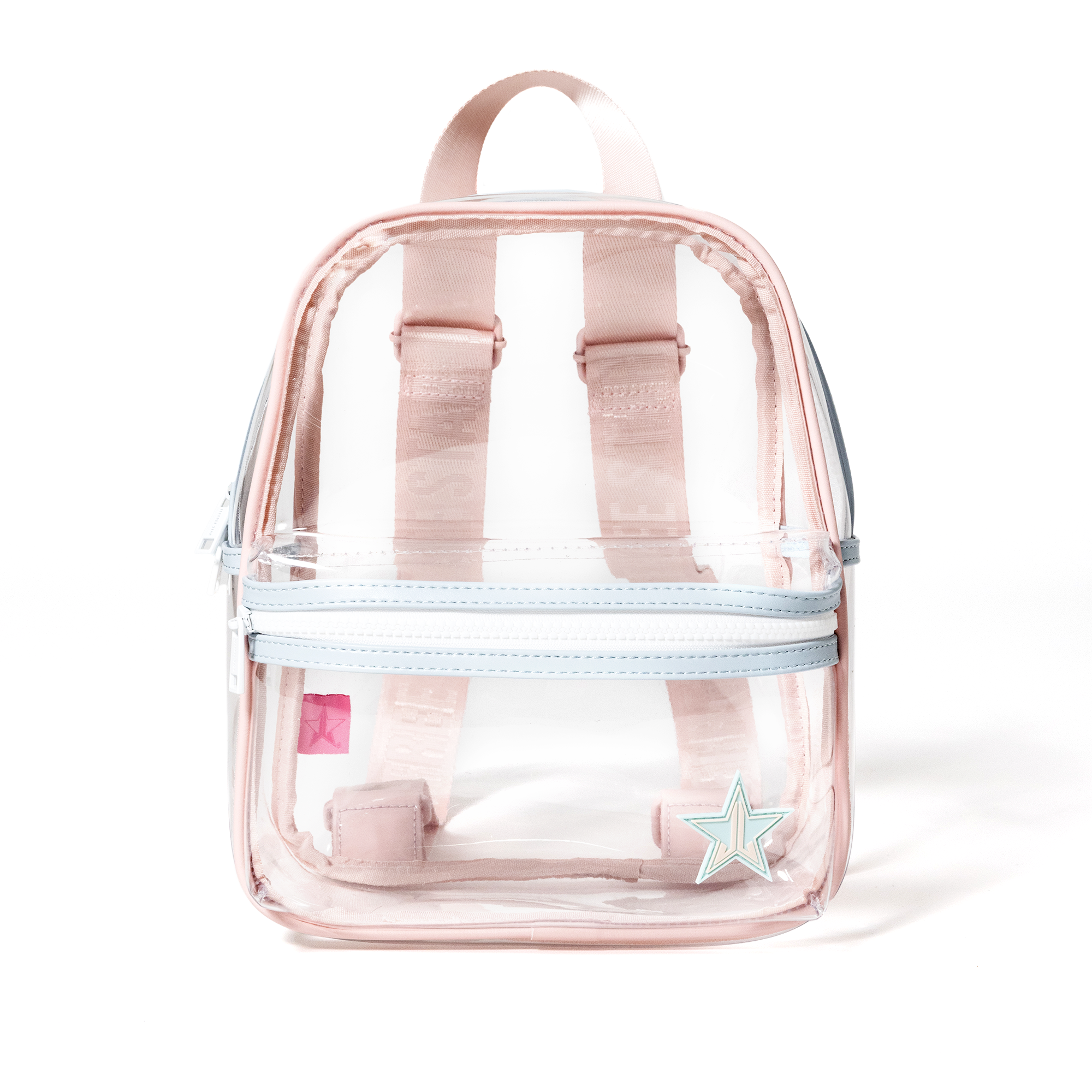 Jeffrey Star Clear Backpack with Star Patch Jeffree Star Cosmetics | Festival season, we see you  main image 2
