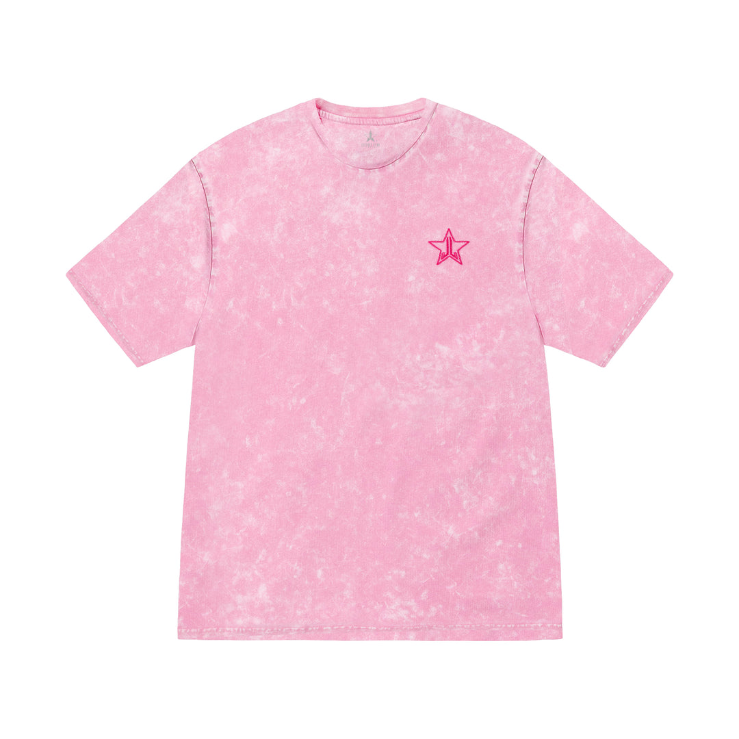 Pink Wash Dye Tee
