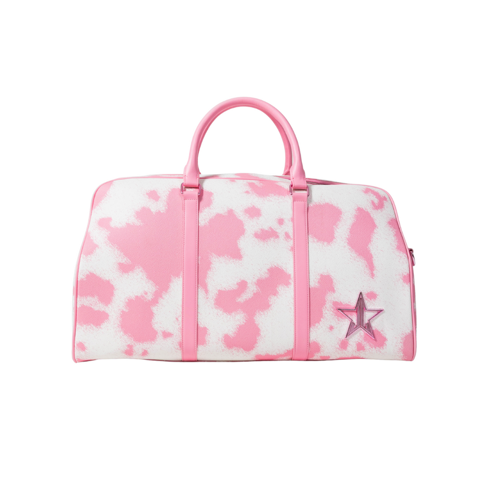 Limited Edition Cow Print Travel Weekender Bag view 1