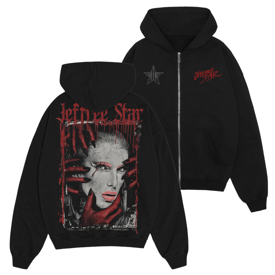 Spooky Jeffree Zip Up Hoodie view 1