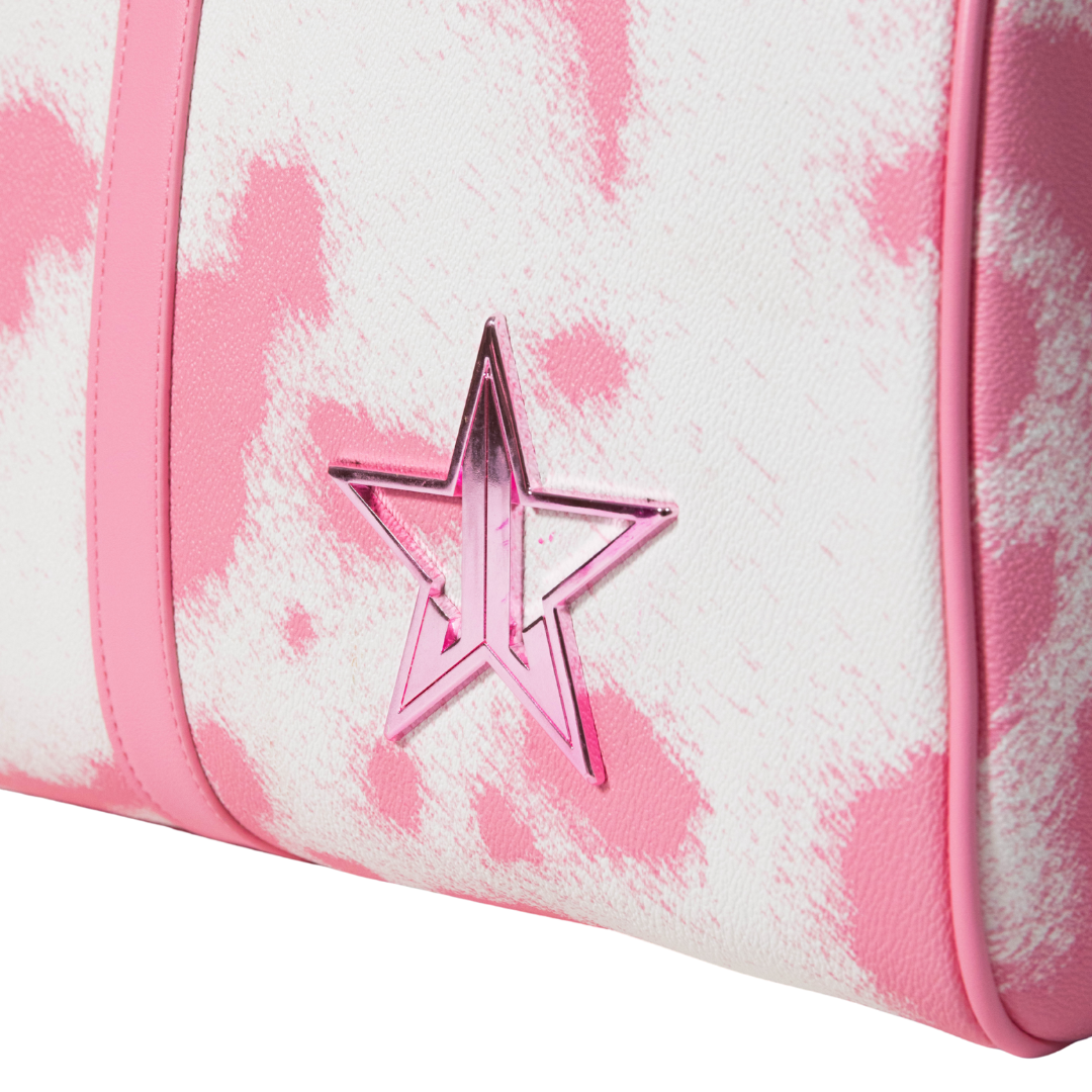 Limited Edition Cow Print Travel Weekender Bag