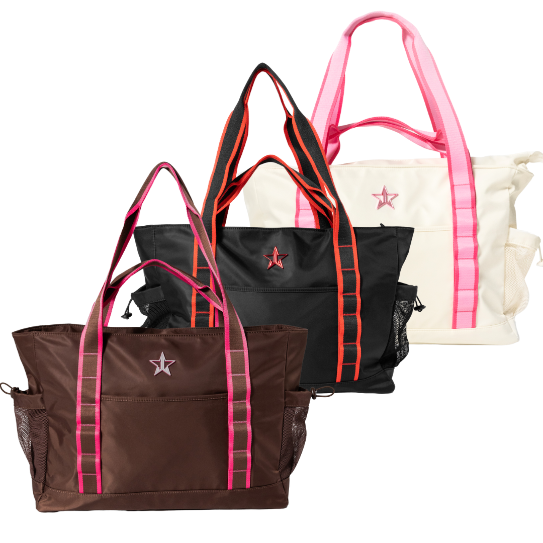 Jeffree Star Cosmetics Travel Tote Bag Brown