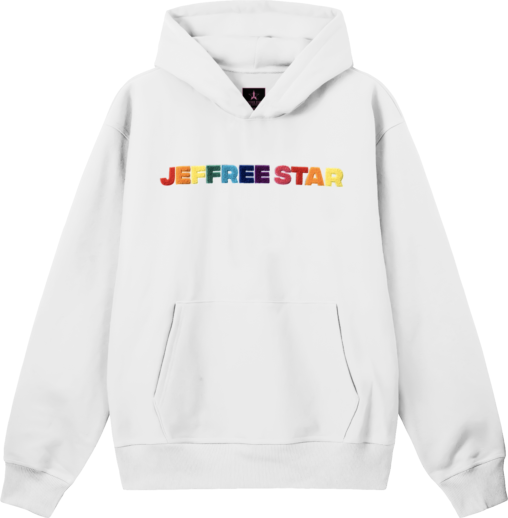White Rainbow Hoodie Jeffree Star Cosmetics