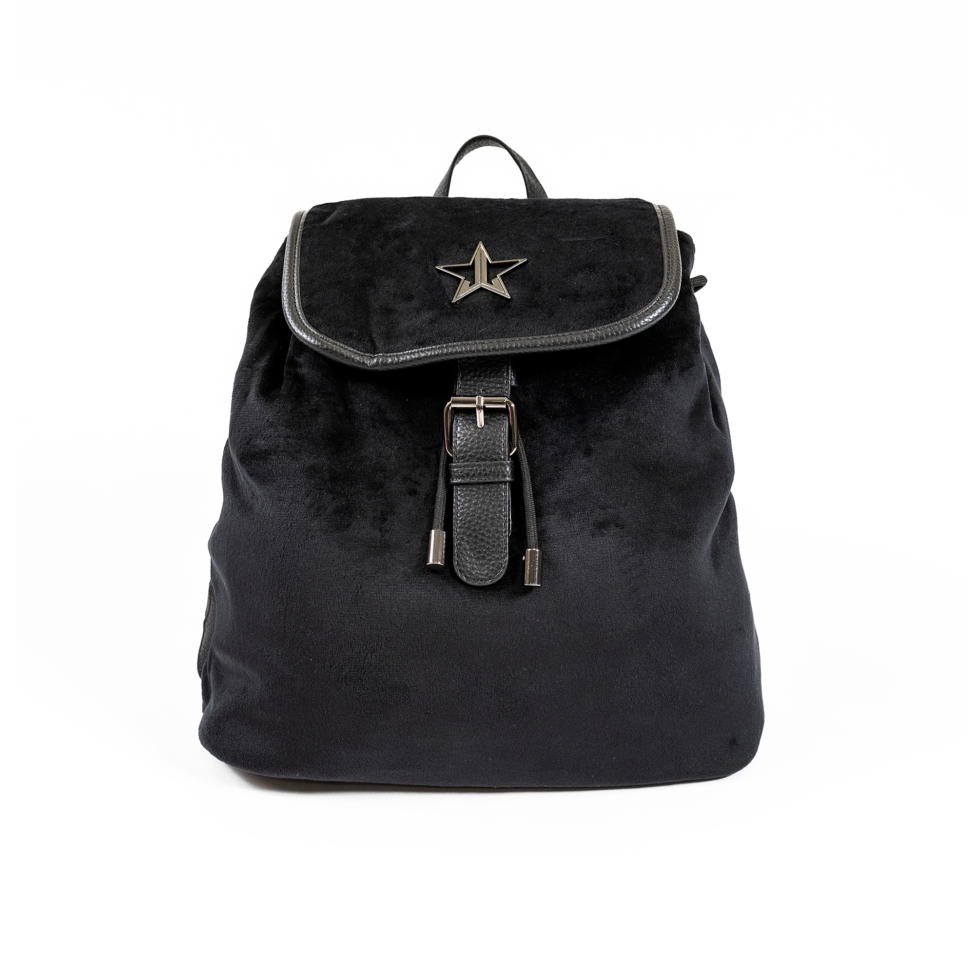 Black sales buckle backpack