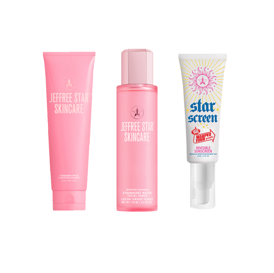 Cleanse, Tone & Protect Skincare Bundle view 1