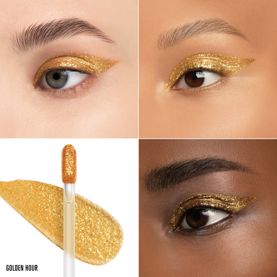 Gold Liquid Star Shadow Bundle