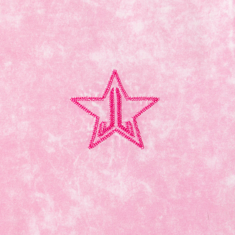 Pink Wash Dye Tee view 2