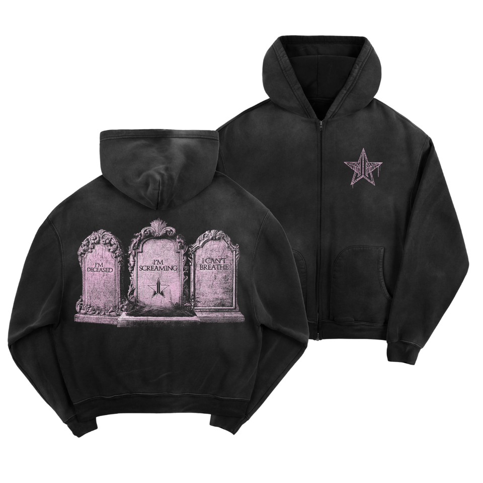 Tombstone Zip-Up Hoodie view 1