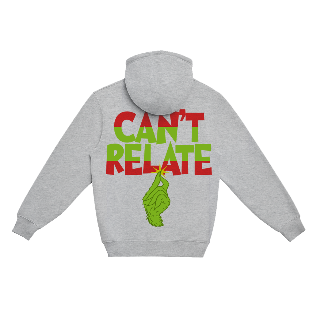 Can't Relate Holiday Zip-Up Hoodie