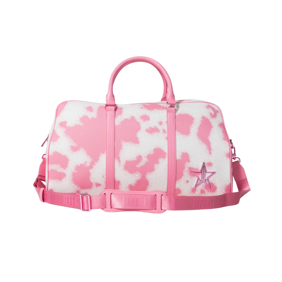 Limited Edition Cow Print Travel Weekender Bag