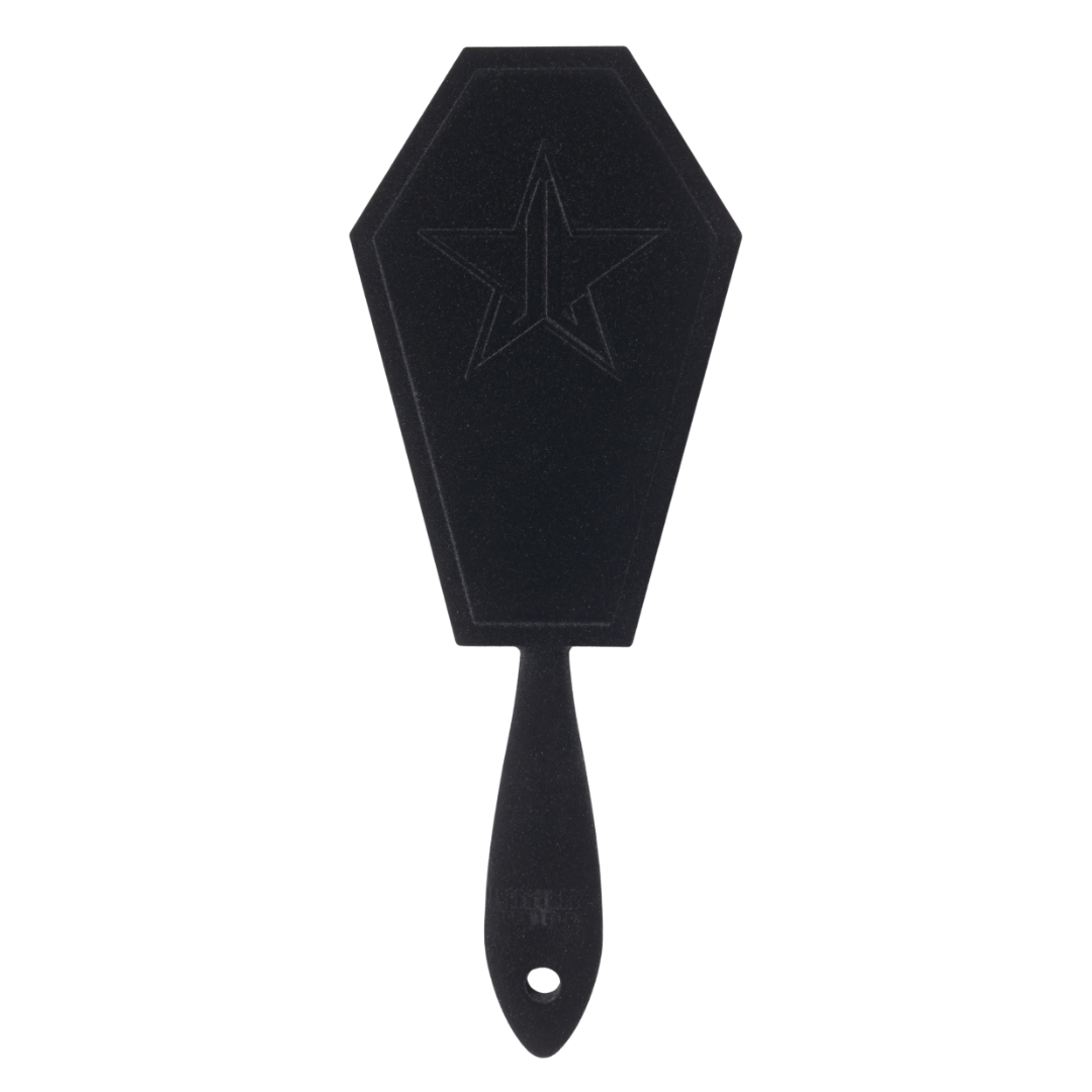 Black Velvet Coffin