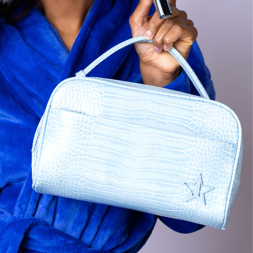 Double Zip Travel Makeup Bag view 2