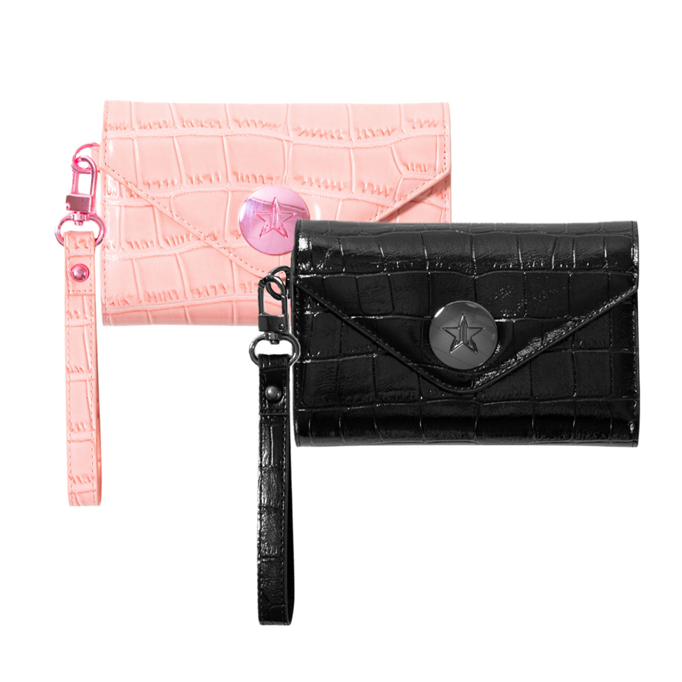 All-In-One Faux Croc Wallet view 1