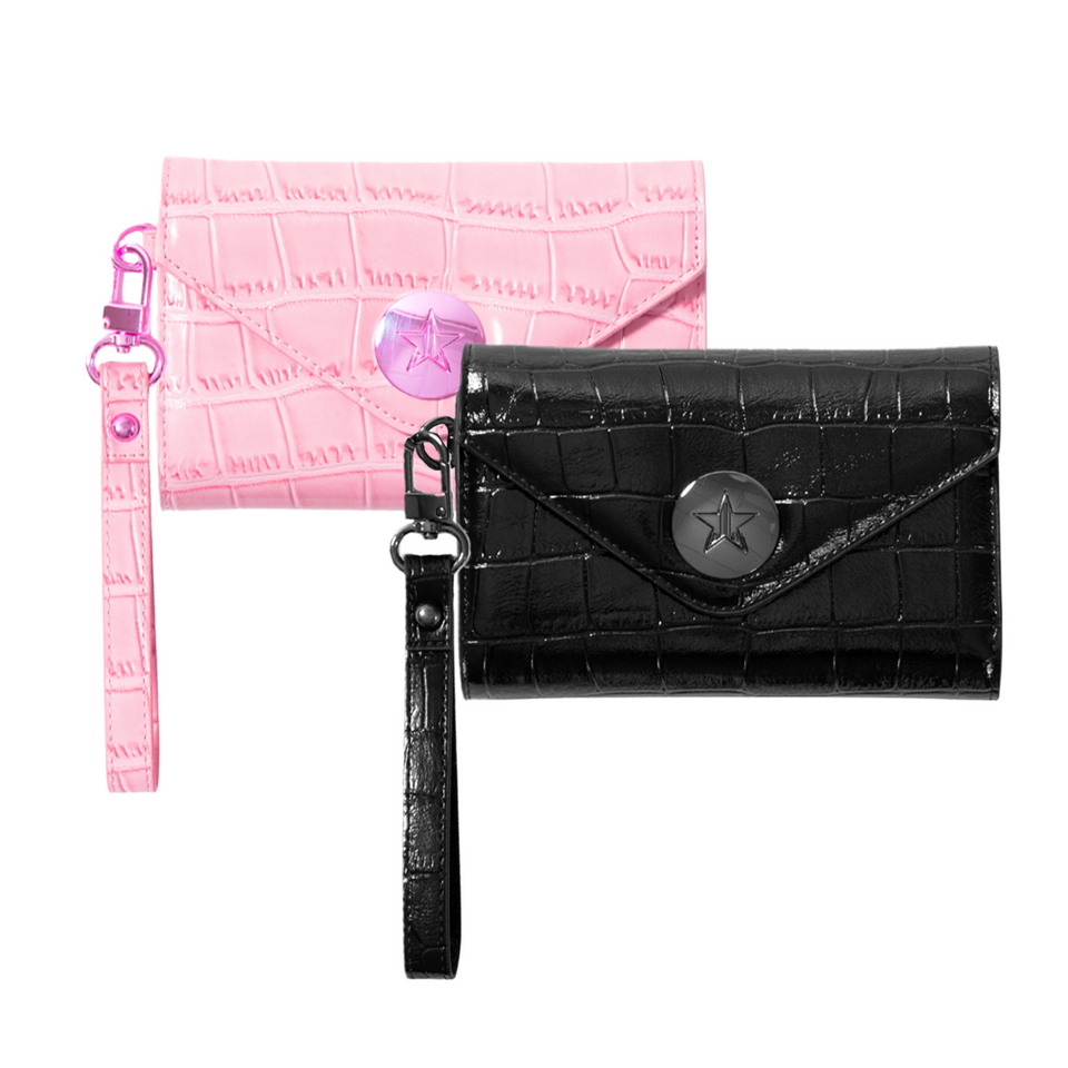All-In-One Faux Croc Wallet view 1