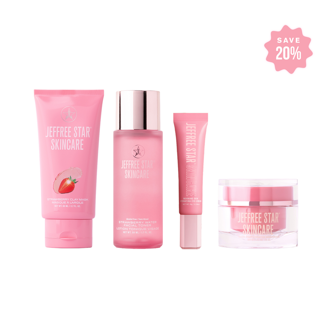 【JEFFREE STAR】 マスカラ、リップ等5点セット Strawberry Splash Set – Jeffree Star Cosmetics