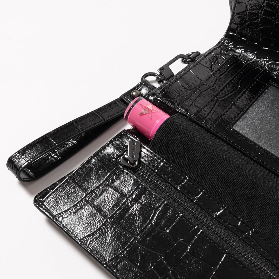 All-In-One Faux Croc Wallet view 2
