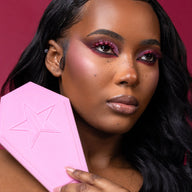 Diva Pink Velvet Coffin