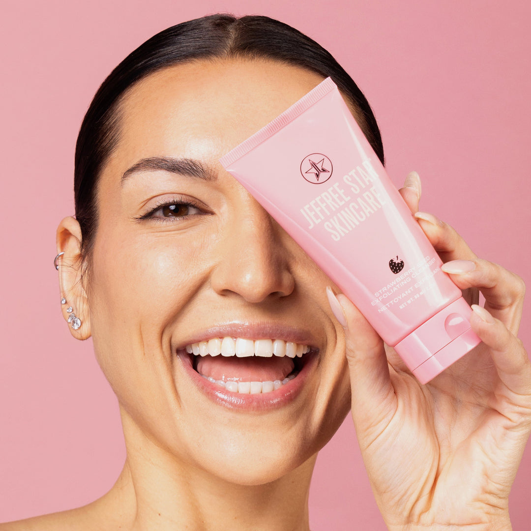 strawberry seeds exfoliant Strawberry Seed Exfoliating Cleanser