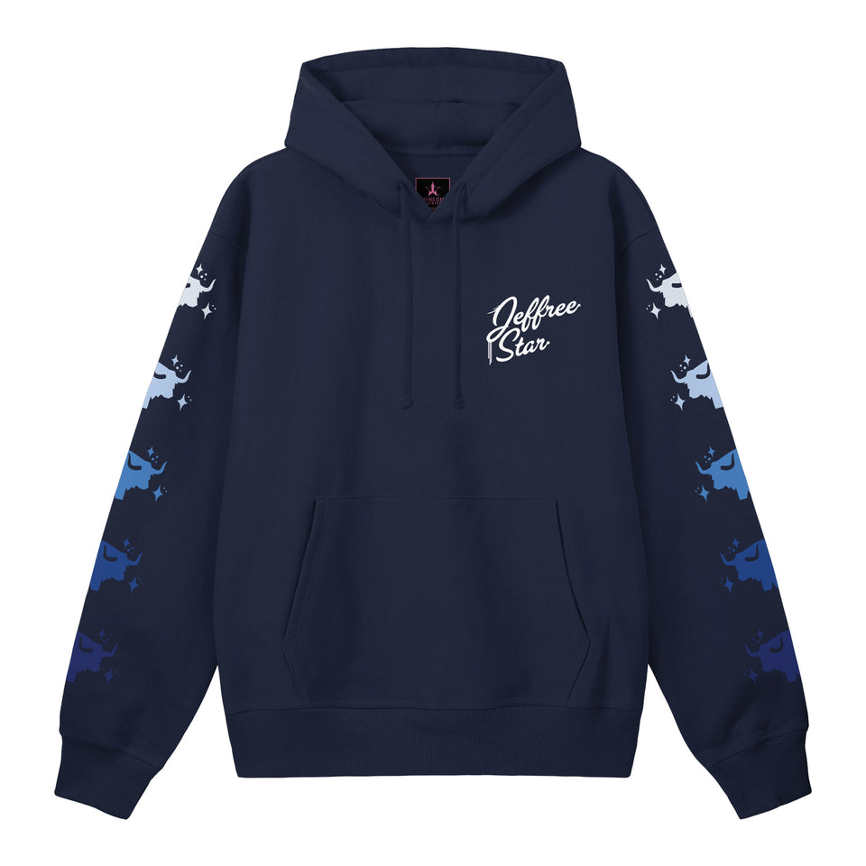 Wyoming Winter Navy Hoodie