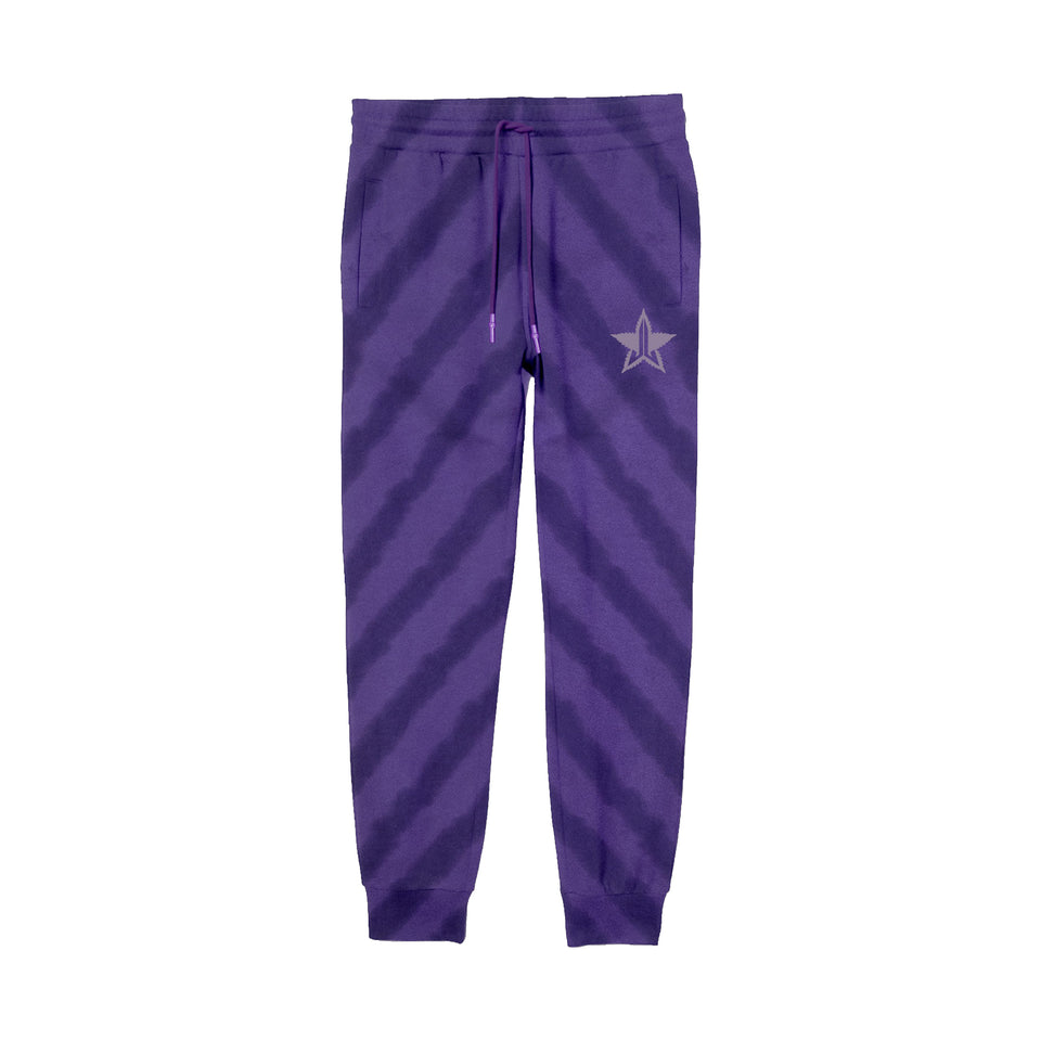 Purple High How Are Ya Dye Joggers