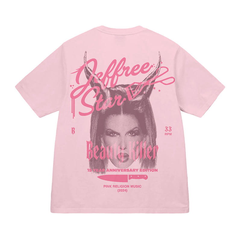 Pink Beauty Killer Anniversary Tee view 2