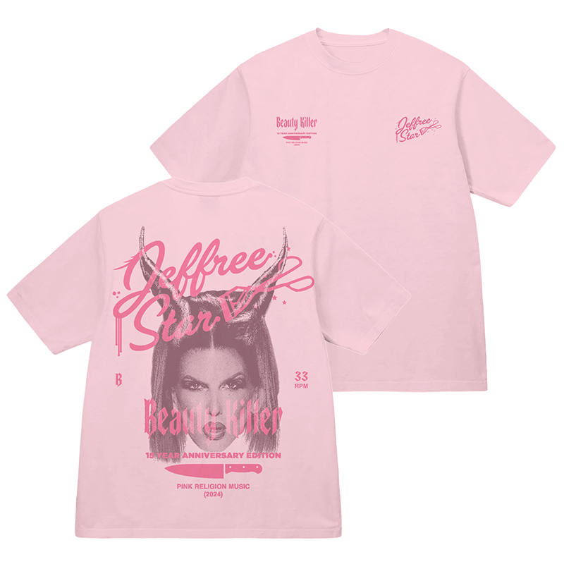 Pink Beauty Killer Anniversary Tee view 1