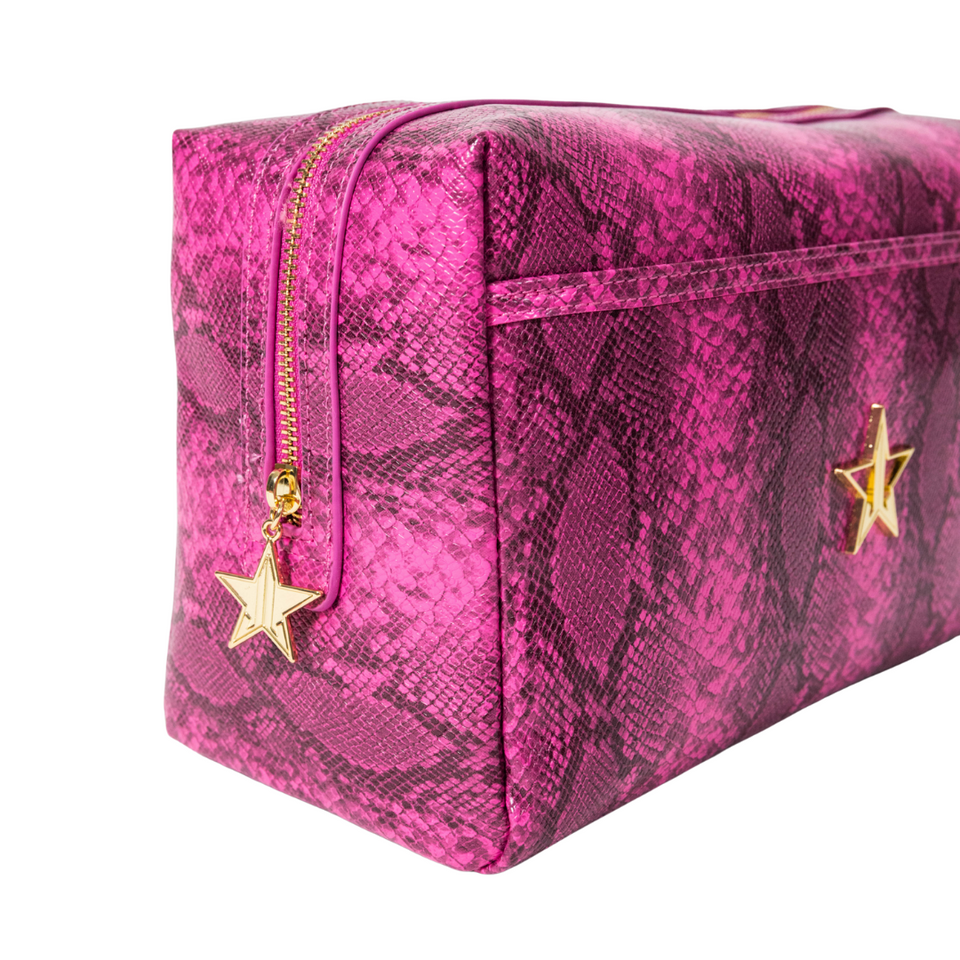 Pink Snake Print 