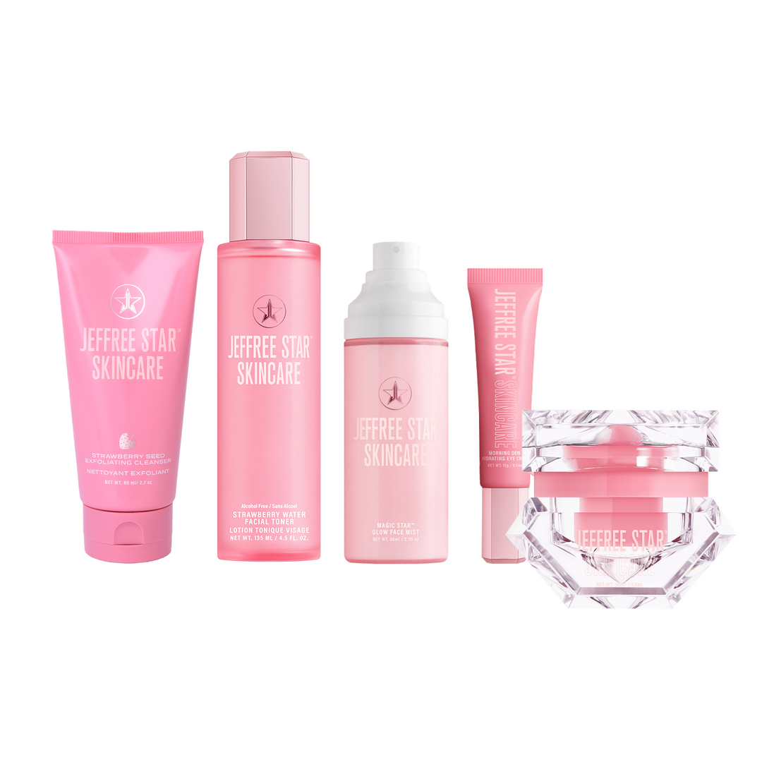 Strawberry Glow Skincare Routine