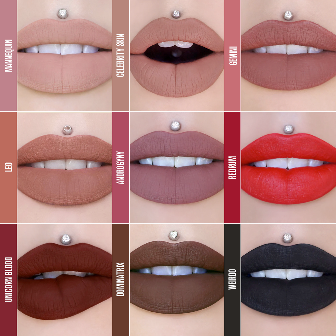 Customizable Velour Lip Liner & Velour Liquid Lipstick Duo