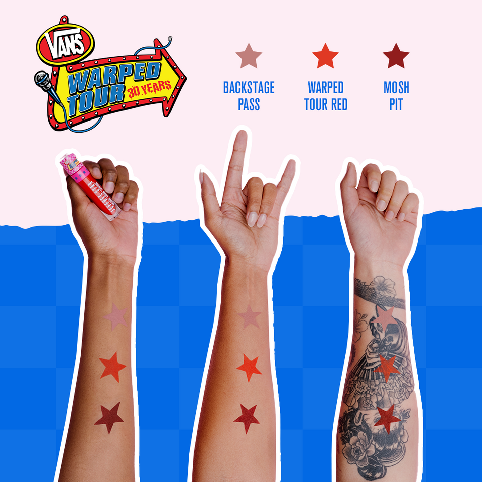 Vans Warped Tour Velour Liquid Lipstick Trio view 2