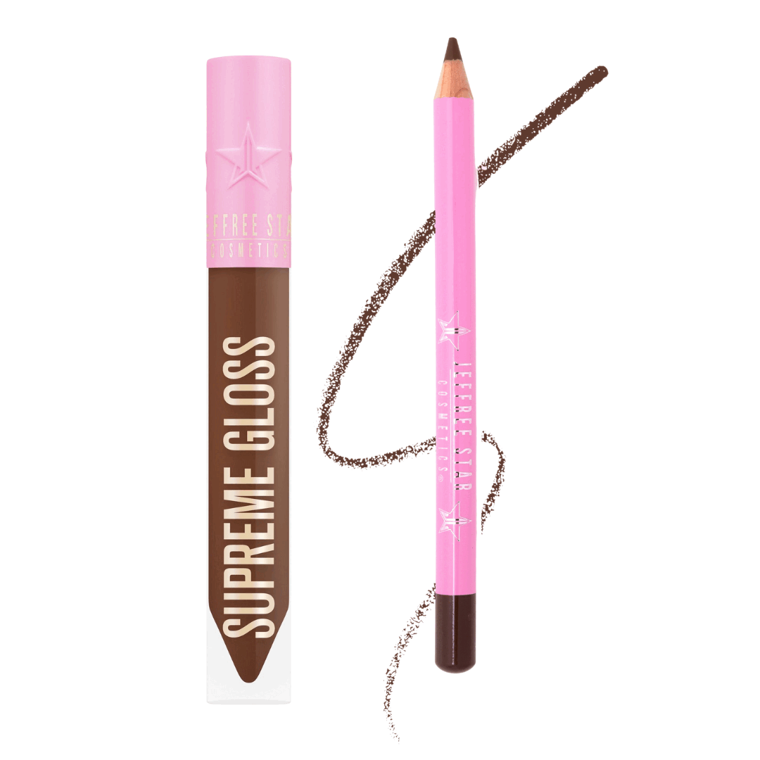 Customizable Velour Lip Liner & Supreme Gloss Duo