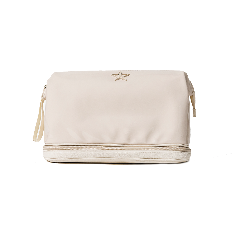 Large Cream Travel Bag