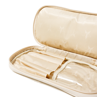 Large Cream Travel Bag