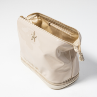 Large Cream Travel Bag