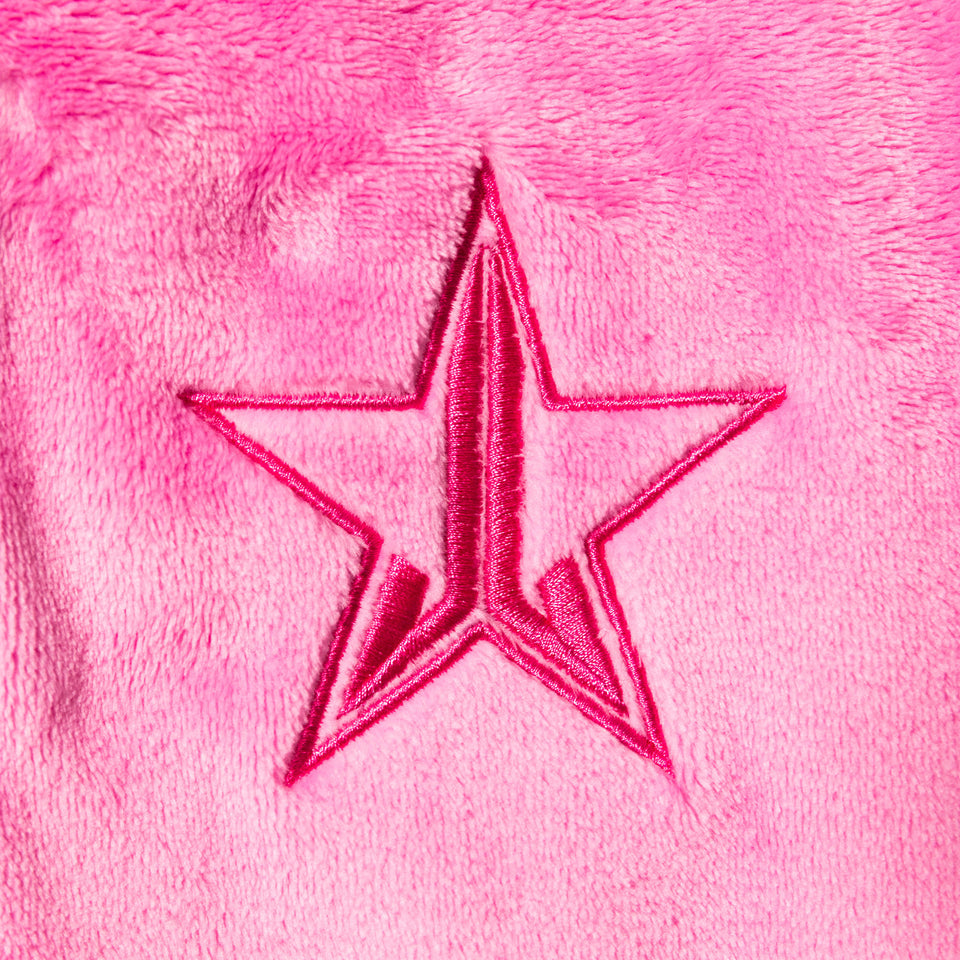 Baby Pink Star Robe view 2