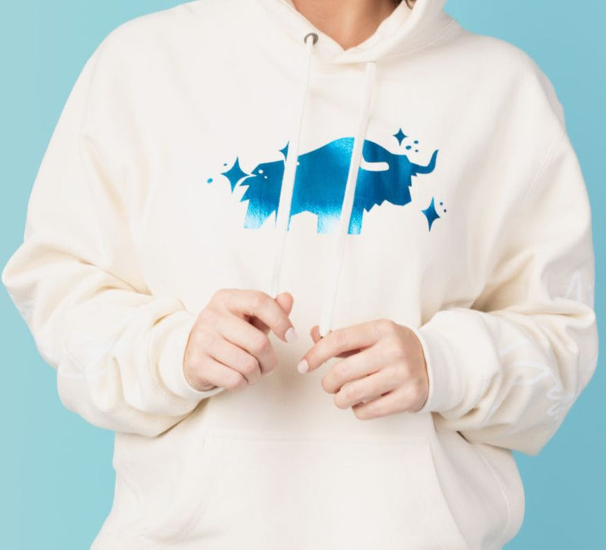 Wyoming Winter Bone Hoodie