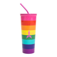 Rainbow Metal Tumbler